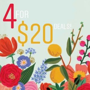 4️⃣for2️⃣0️⃣!  Deals!